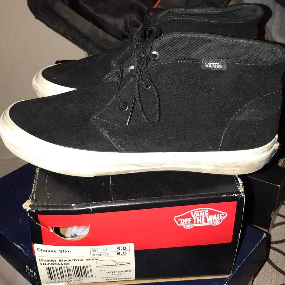 Black Suede Vans